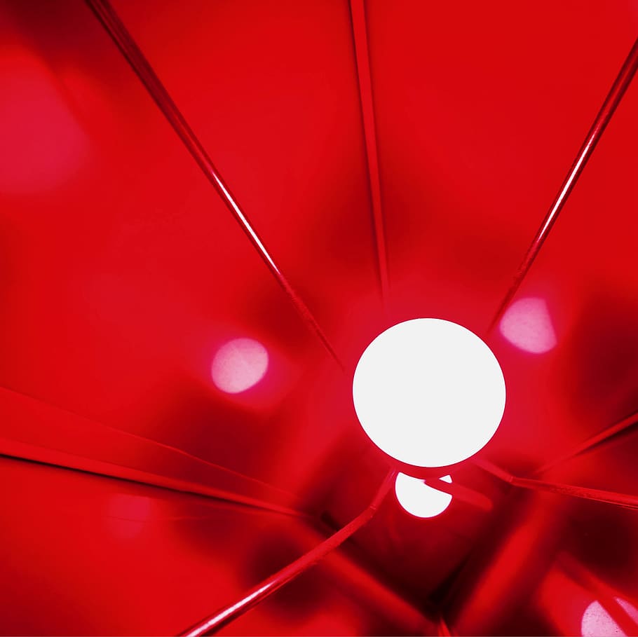 red, abstract, light, bulb, lighting equipment, no people, geometric shape HD wallpaper