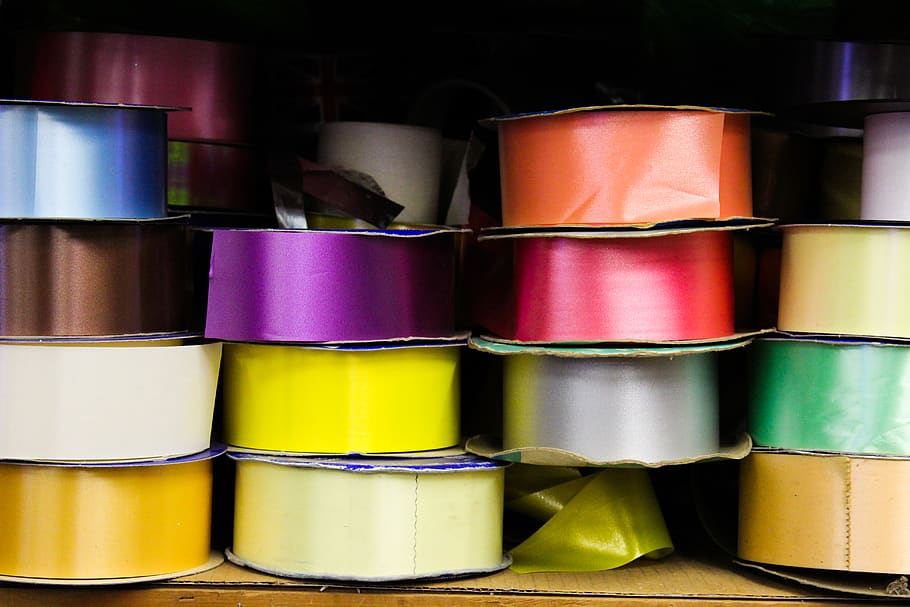 bucket, plastic, food, shelf, tin, mixing bowl, cylinder, tape, HD wallpaper
