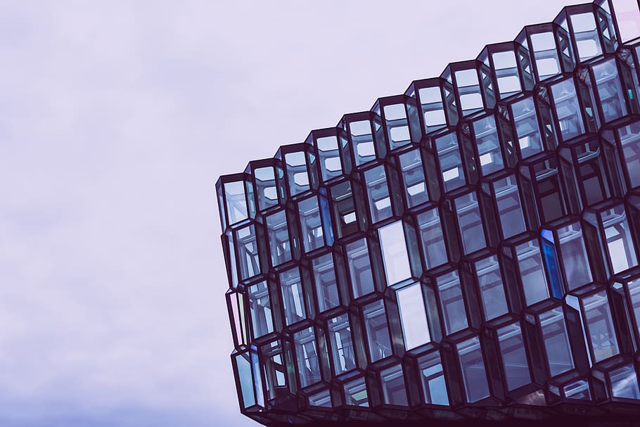 black glass building, office building, high rise, urban, city HD wallpaper