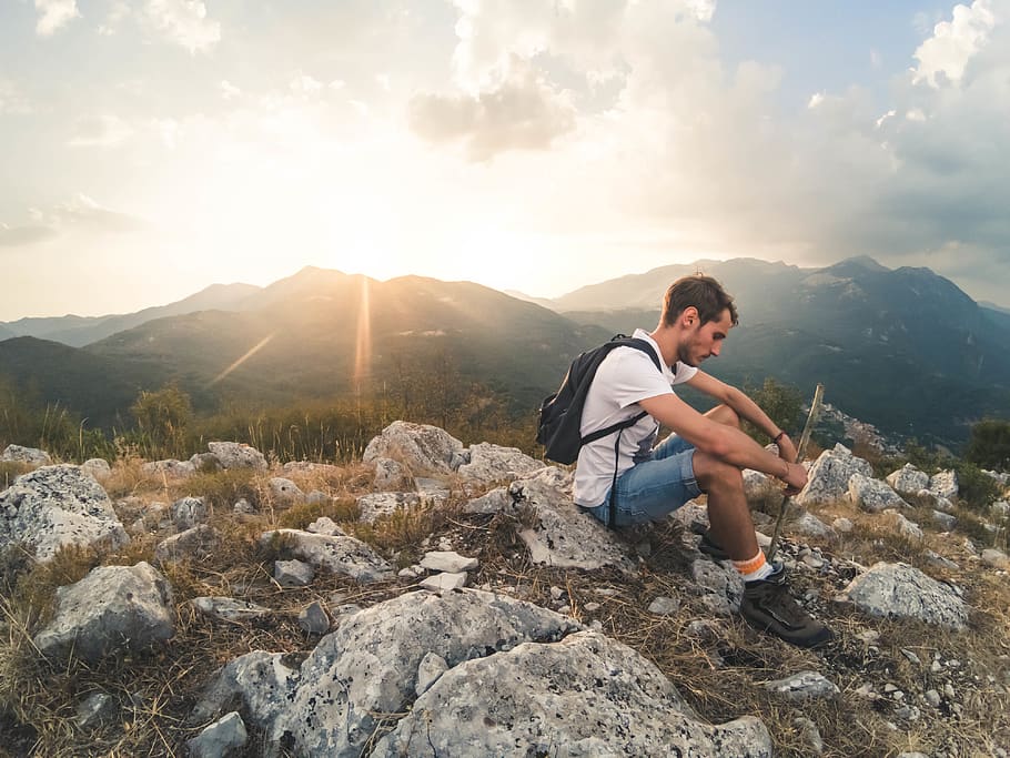 italy, cerasuolo, boy, think, sunset, lonely, teenegers, mood HD wallpaper