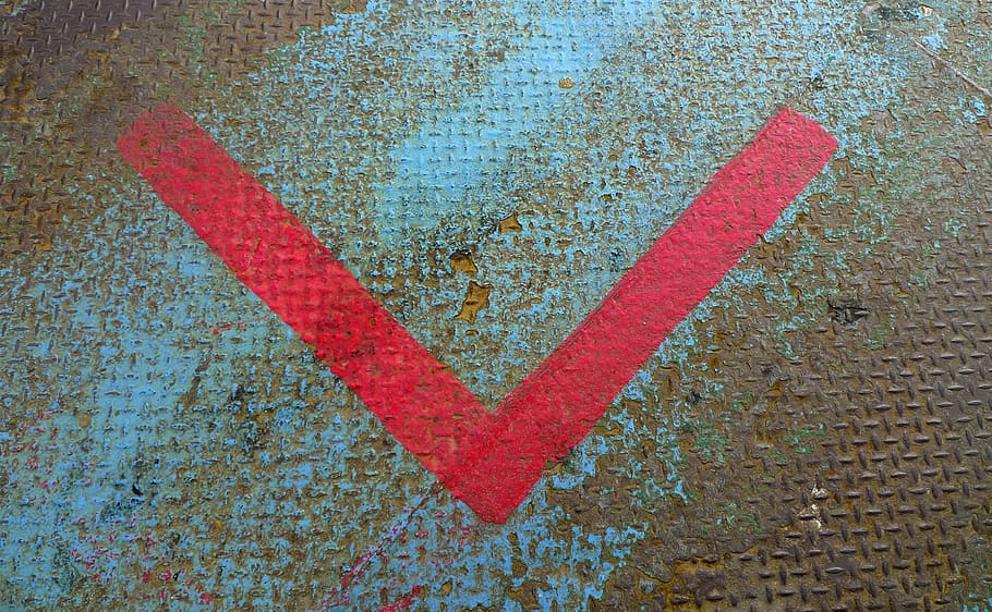 norway, v, blue, red, turquoise, metal, plate, letter, art HD wallpaper