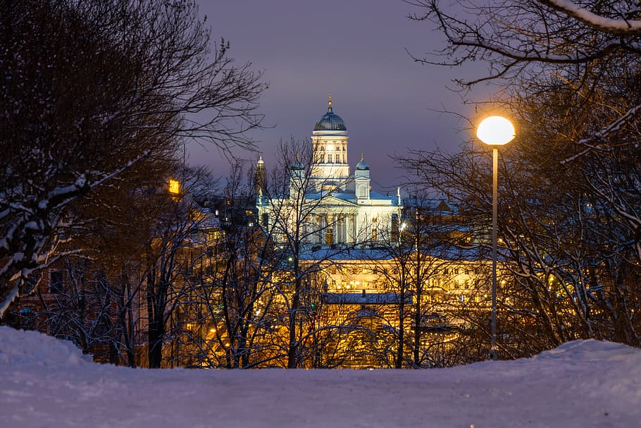 dome, building, architecture, helsinki, observatory hill park HD wallpaper