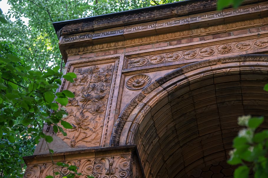 archway, architecture, historically, masonry, stone, passage HD wallpaper