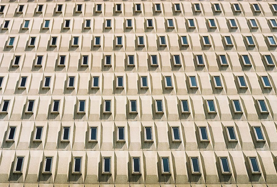 brown building, building exterior, window, built structure, architecture HD wallpaper