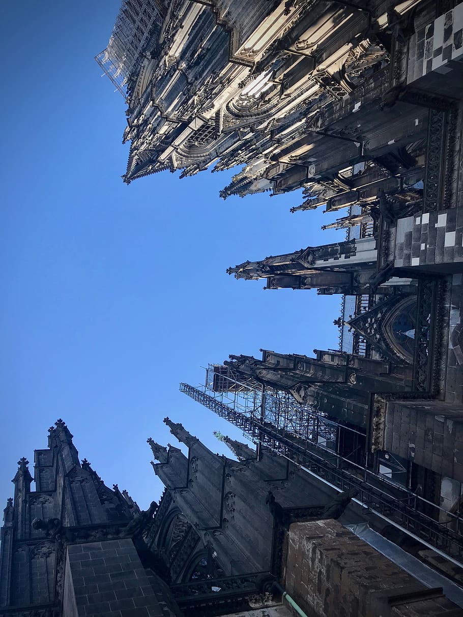 germany, köln, cologne cathedral, architecture, brutal, alien HD wallpaper