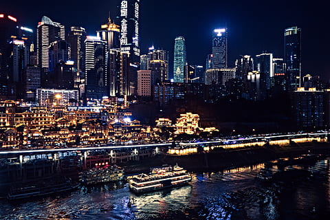china, chongqing, building exterior, architecture, built structure HD wallpaper