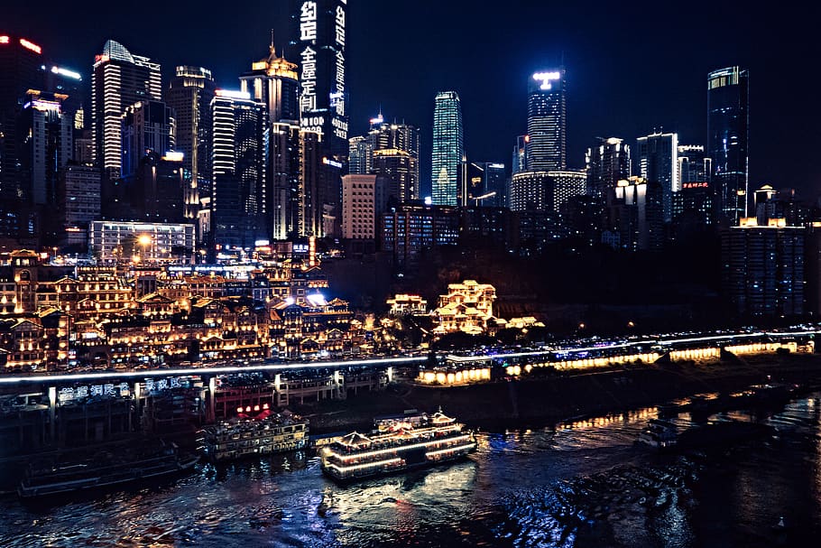 china, chongqing, building exterior, architecture, built structure HD wallpaper