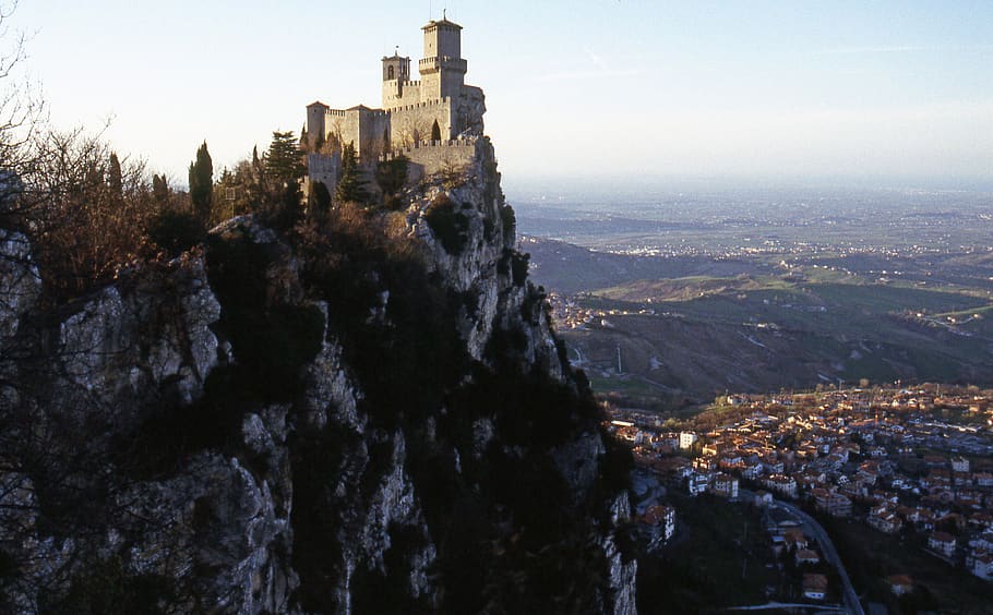 san marino, building exterior, architecture, built structure HD wallpaper