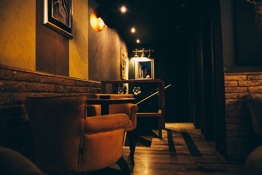 indoor, warm, autumn, fall, winter, seat, chair, indoors, illuminated HD wallpaper