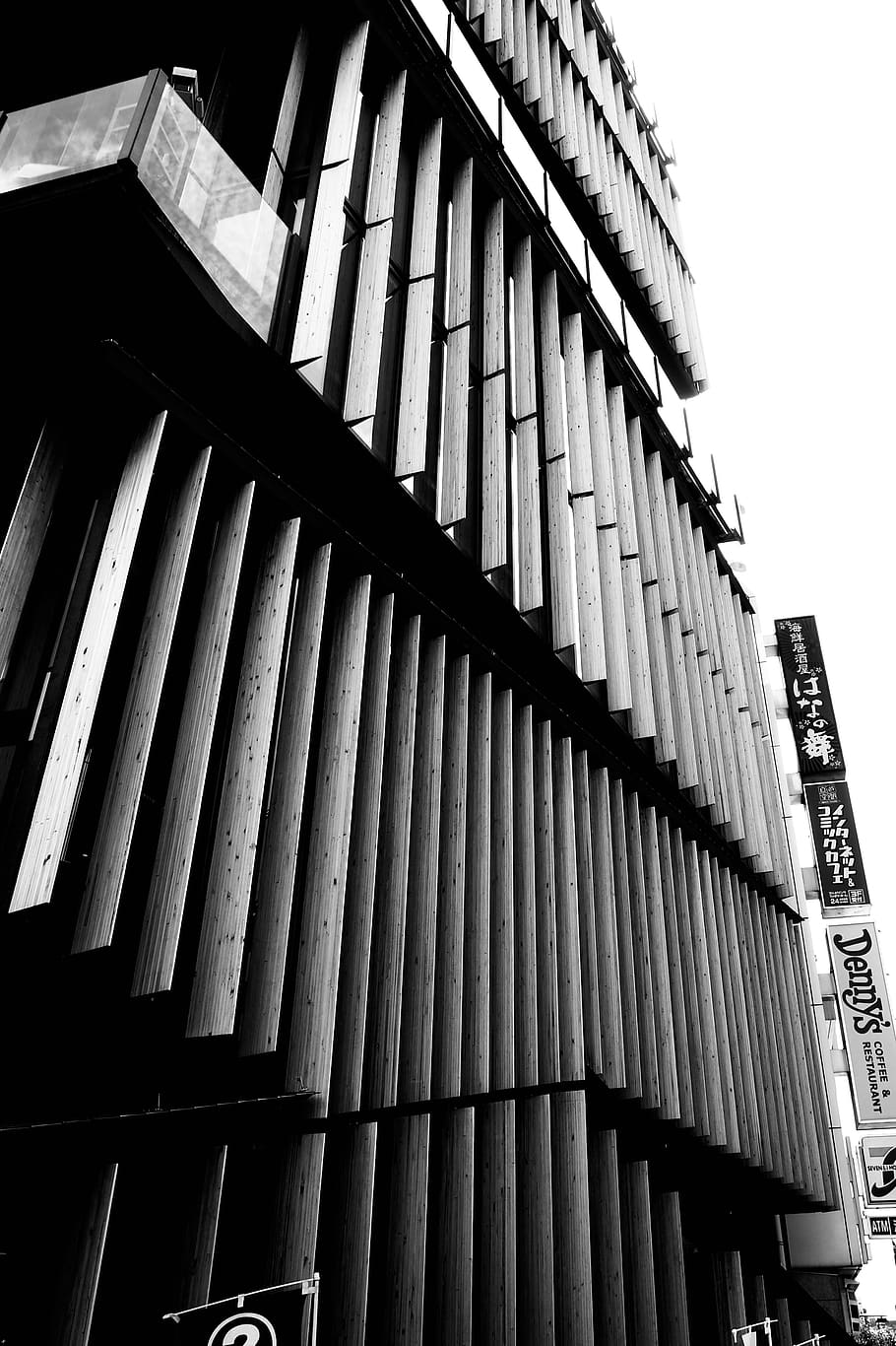 geometry, line, shadow, neutral, grey, black and white, symmetry HD wallpaper