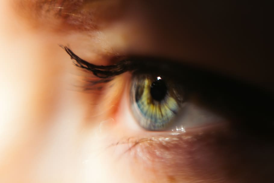 person showing left eye, contact lens, human, macroeye, kazan HD wallpaper