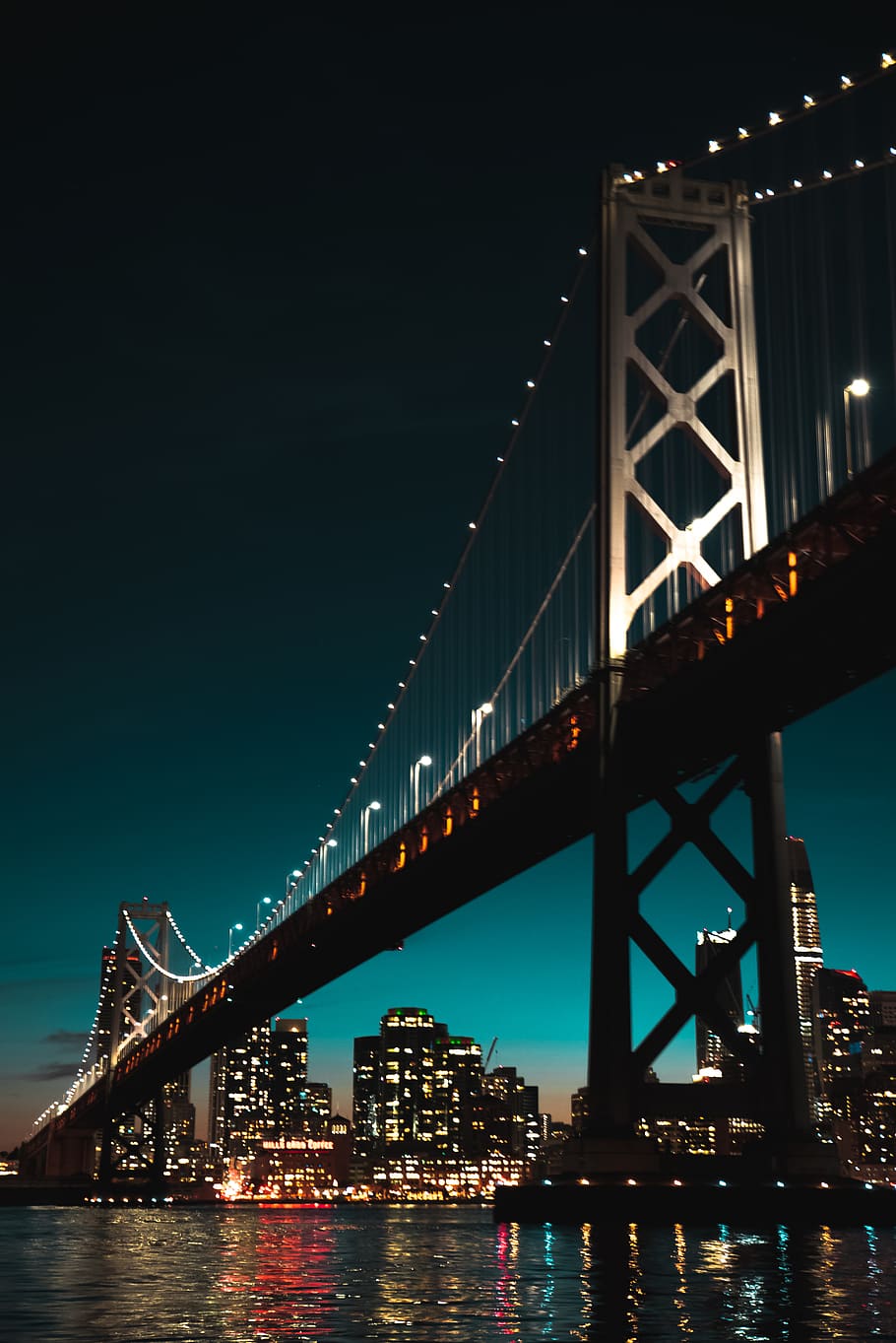 IPhone X  night sky fly sanfrancisco usa sea flare San Francisco at Night  HD phone wallpaper  Pxfuel