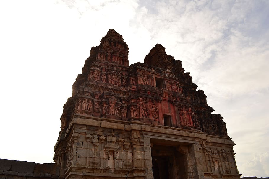 HD wallpaper: india, hampi, vitthala temple, karnataka, architecture, the  past | Wallpaper Flare