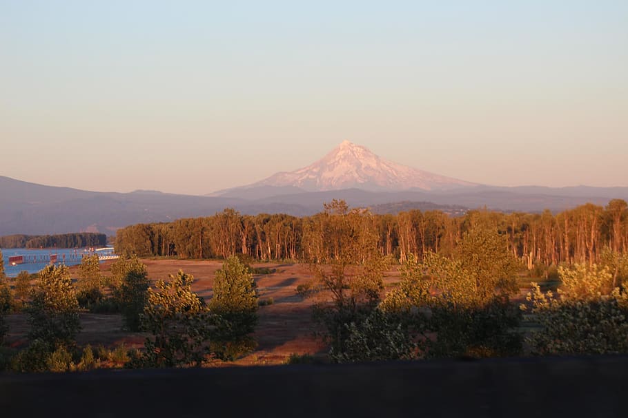 washington, mountain, landscape, beauty in nature, sky, scenics - nature HD wallpaper