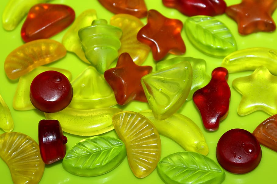 jelly beans, sweets, gelatin, colorful, food, eating, taste, HD wallpaper
