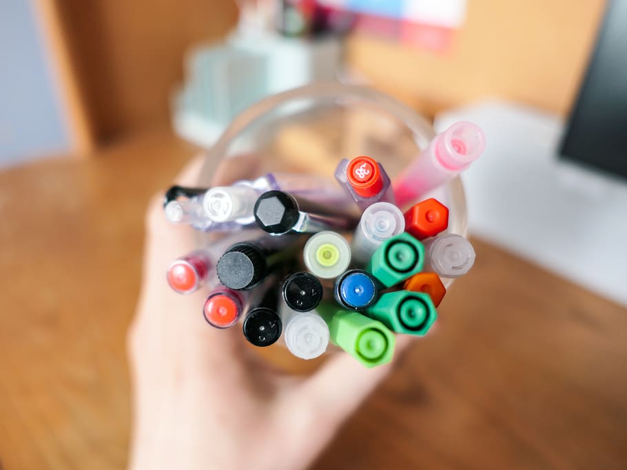 text, marker, finger, video gaming, paint container, plastic HD wallpaper