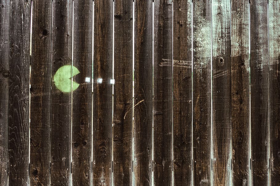 Pac-man Artwork on Board, pacman, no people, indoors, close-up HD wallpaper