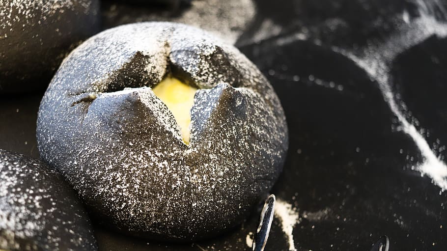 bread, volcano bread, jejudo bread, basalt, jeju island, jeju sea HD wallpaper