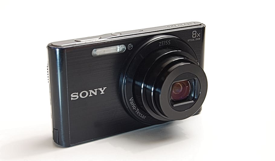camera, photo camera, sony w-830, camera - photographic equipment, HD wallpaper
