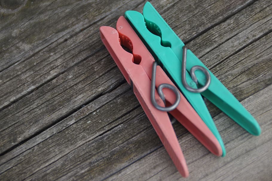 clips, number, color, pay, form, arrangement, clothespins, wood - material HD wallpaper