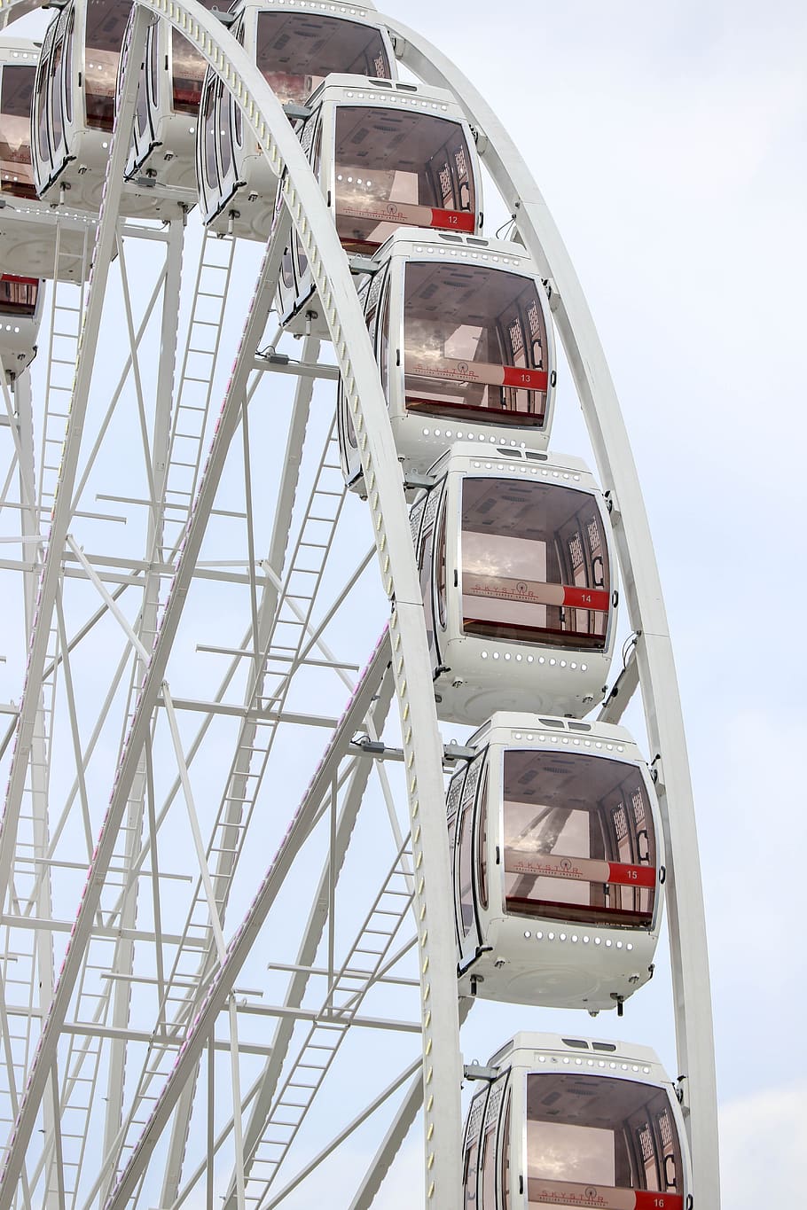 ferris, wheel, fair, attraction, amusement, transportation HD wallpaper