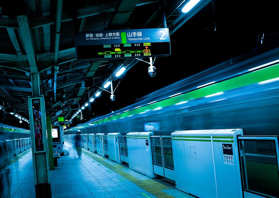 japan, shibuya-ku, harajuku station, speed, security, yamanote, HD wallpaper