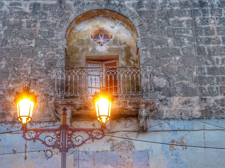 malta, mellieha, illuminated, architecture, built structure, HD wallpaper