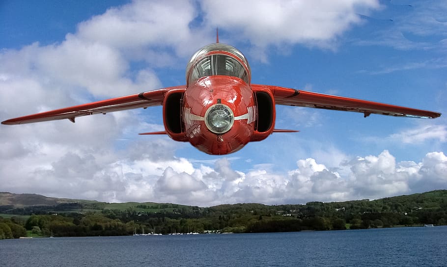 airplane, flight, sky, aircraft, cloud - sky, mode of transportation HD wallpaper