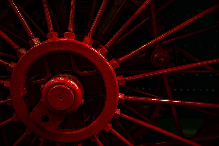 machine, spoke, wheel, alloy wheel, bicycle, vehicle, transportation HD wallpaper