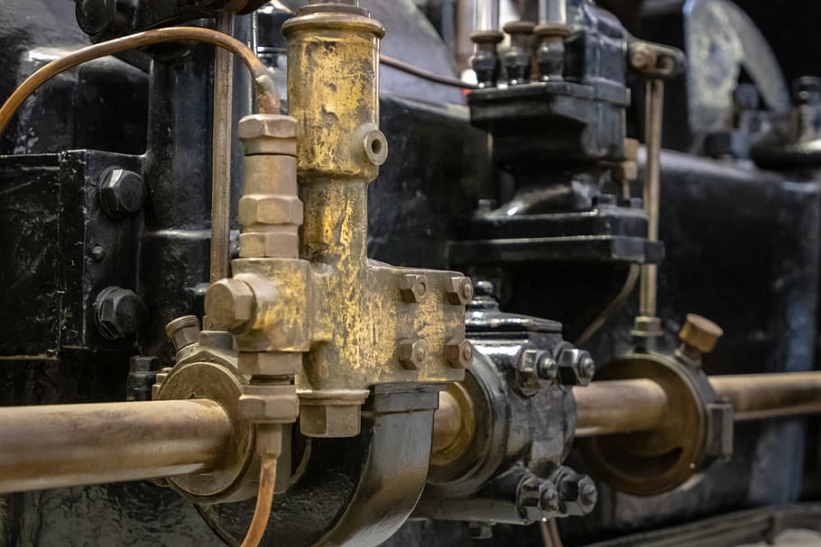 machine, motor, engine, lathe, vehicle, train, transportation HD wallpaper