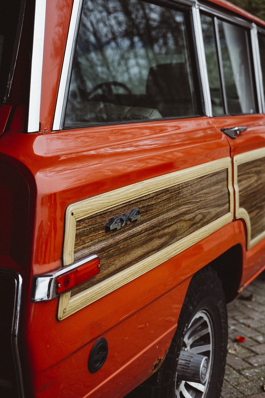 orange car, mode of transportation, motor vehicle, land vehicle HD wallpaper