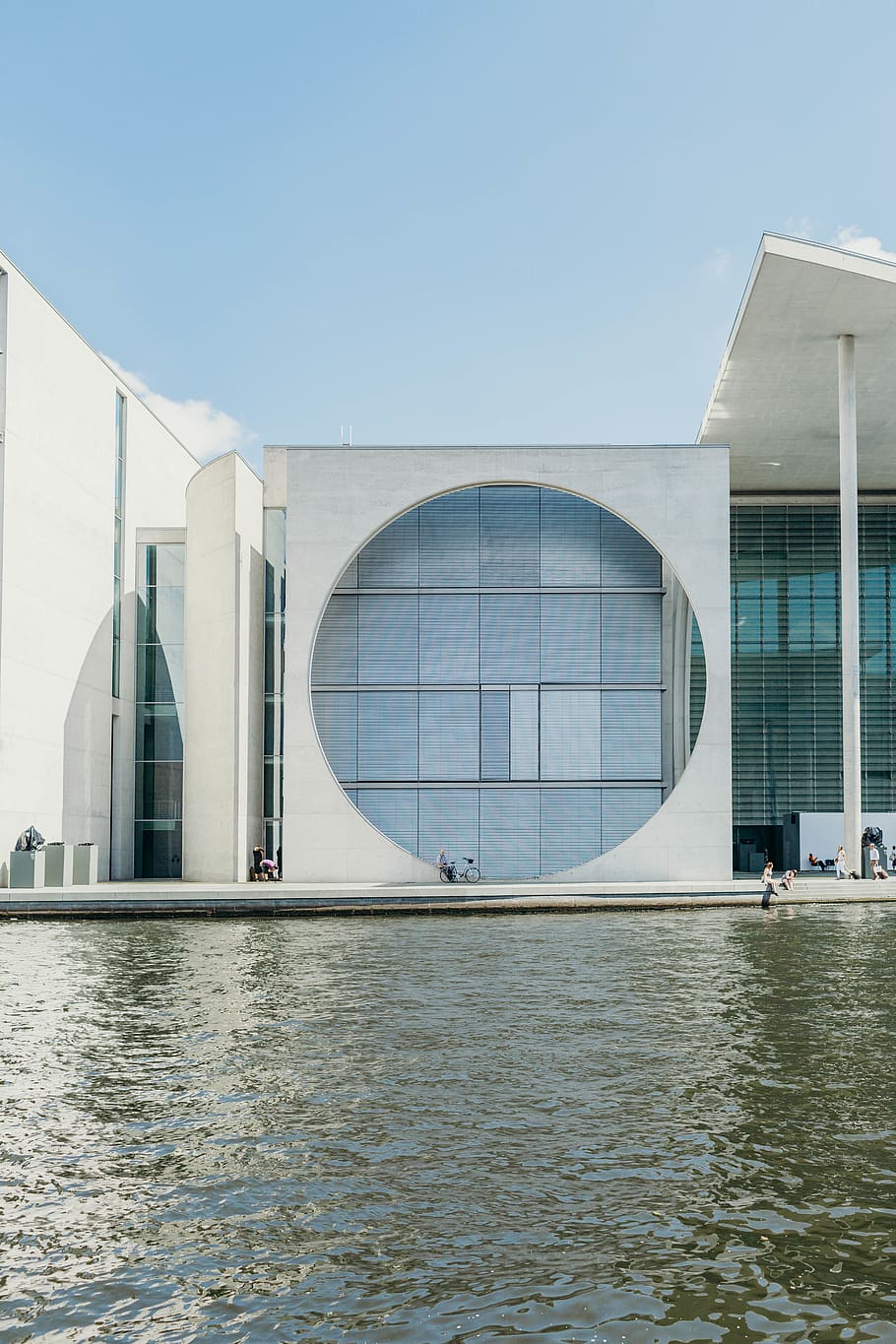 white concrete building, built structure, architecture, building exterior HD wallpaper