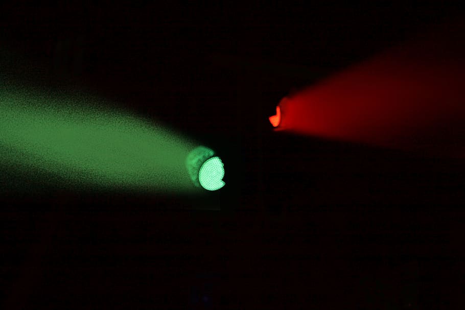 minimal, light, red, green, night, no people, green color, dark HD wallpaper