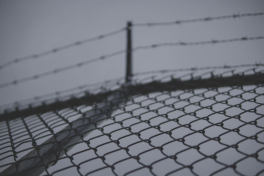 fence, safety, boundary, security, protection, barrier, metal HD wallpaper