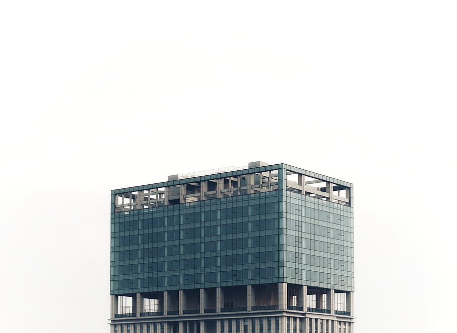 unfinished building, office building, city, high rise, town, urban HD wallpaper