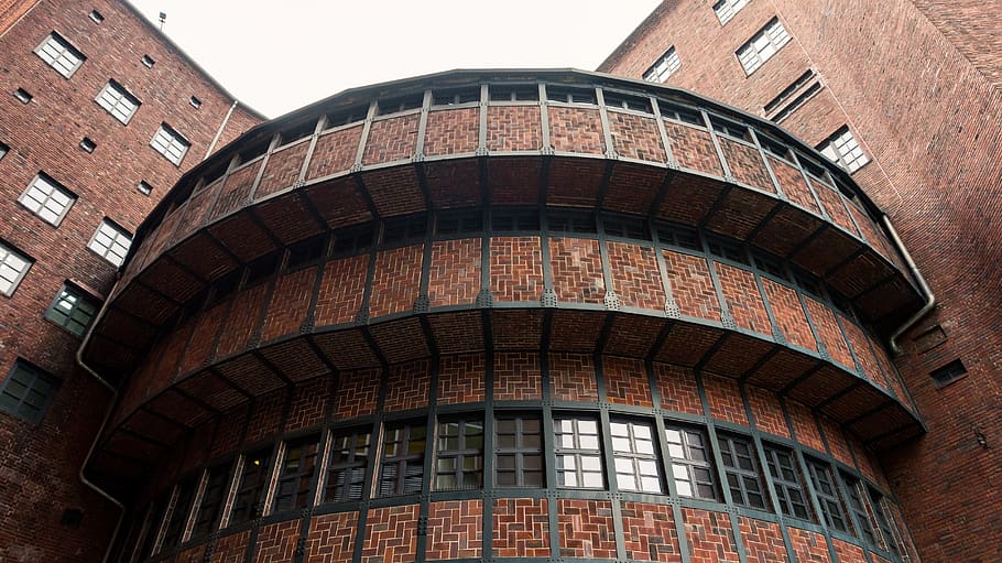 facade, window, architecture, building, house, bricks, masonry HD wallpaper