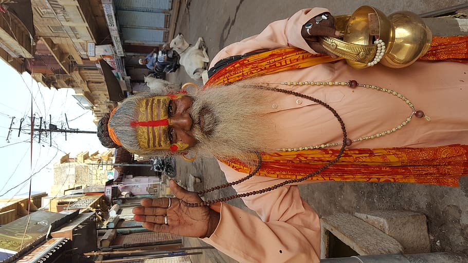 india, jaisalmer, man, rajasthan, baba, indian, religion, old man, HD wallpaper