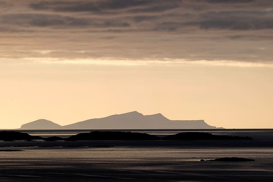 island, foula, shetland, shetland island, scotland, landscape, HD wallpaper