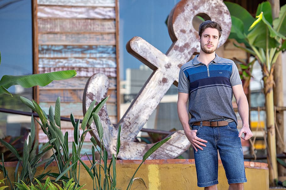 man, young, people, model, person, shirt, casual clothing, one person HD wallpaper
