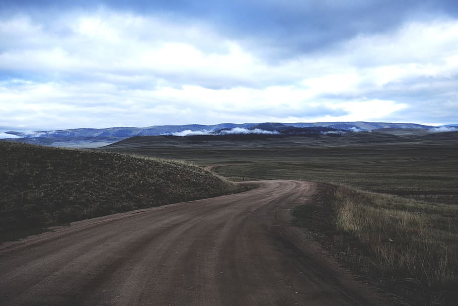 empty road, sky, environment, cloud - sky, transportation, landscape HD wallpaper