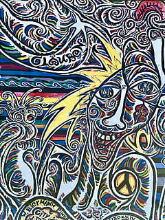 drawing, doodle, art, graphics, pattern, floral design, modern art HD wallpaper