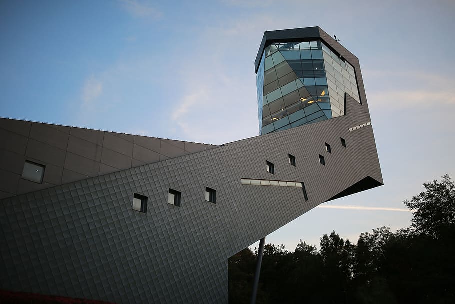 architecture, building, modern, built structure, sky, building exterior HD wallpaper