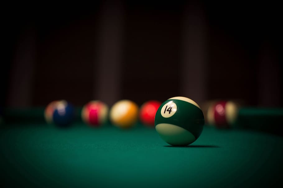 Pool Table, sportVarious, ball, game, pool ball, pool - cue sport, HD wallpaper
