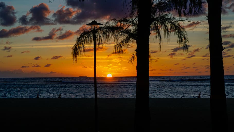 mauritius, peace, sky, cloudy, beach, bliss, travel, views HD wallpaper