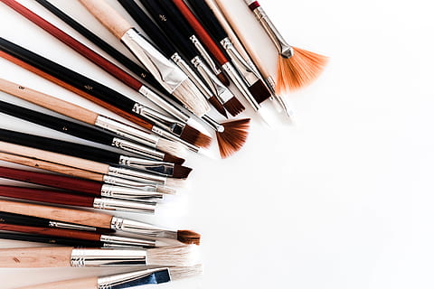brush, tool, pen, cosmetics, pencil, toothbrush, diamond, accessories HD wallpaper