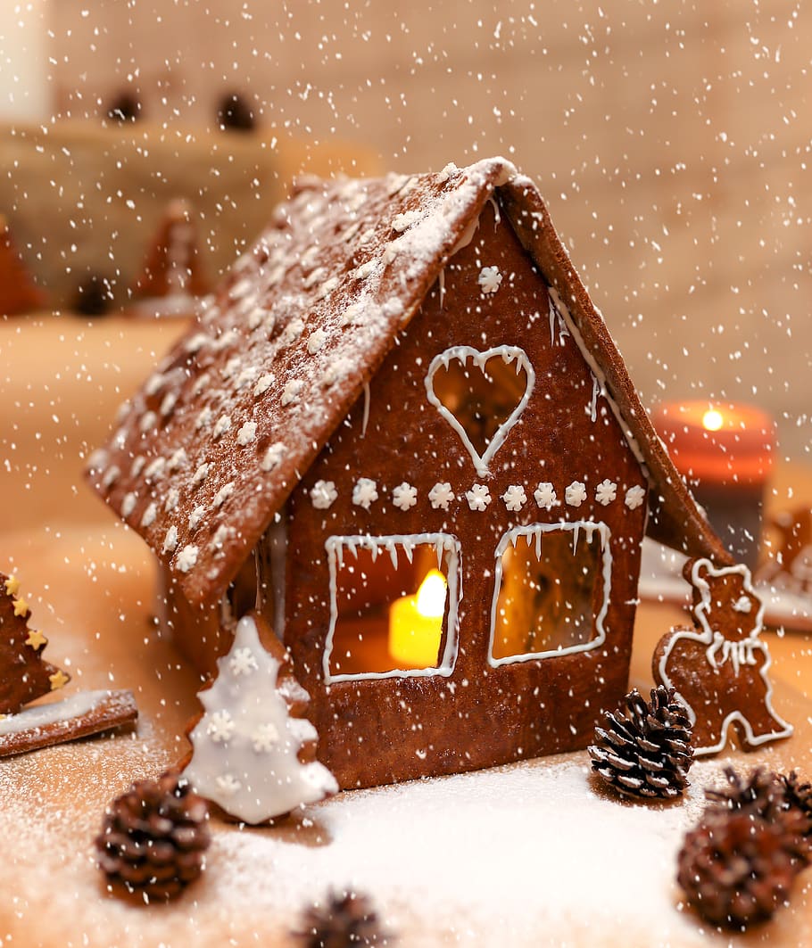 Gingerbread House Wallpapers  Wallpaper Cave