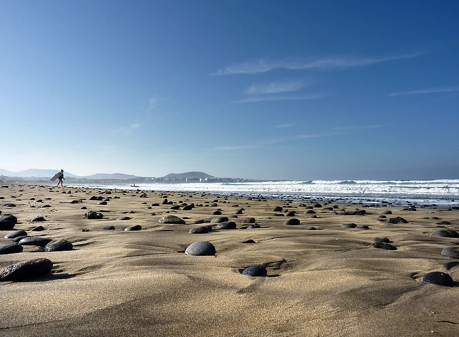 beach, surf, sea, ocean, summer, nature, travel, sand, shore HD wallpaper