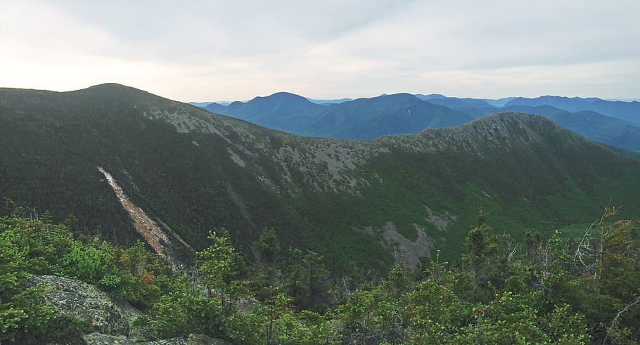 slope, nature, outdoors, mountain range, peak, land, scenery HD wallpaper