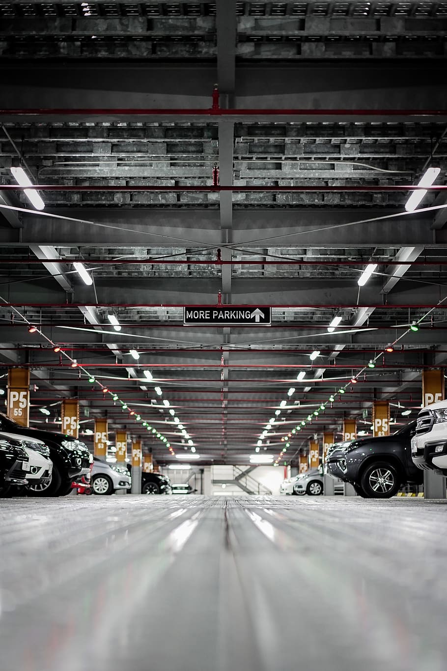 interior car park, transportation, architecture, indoors, mode of transportation HD wallpaper