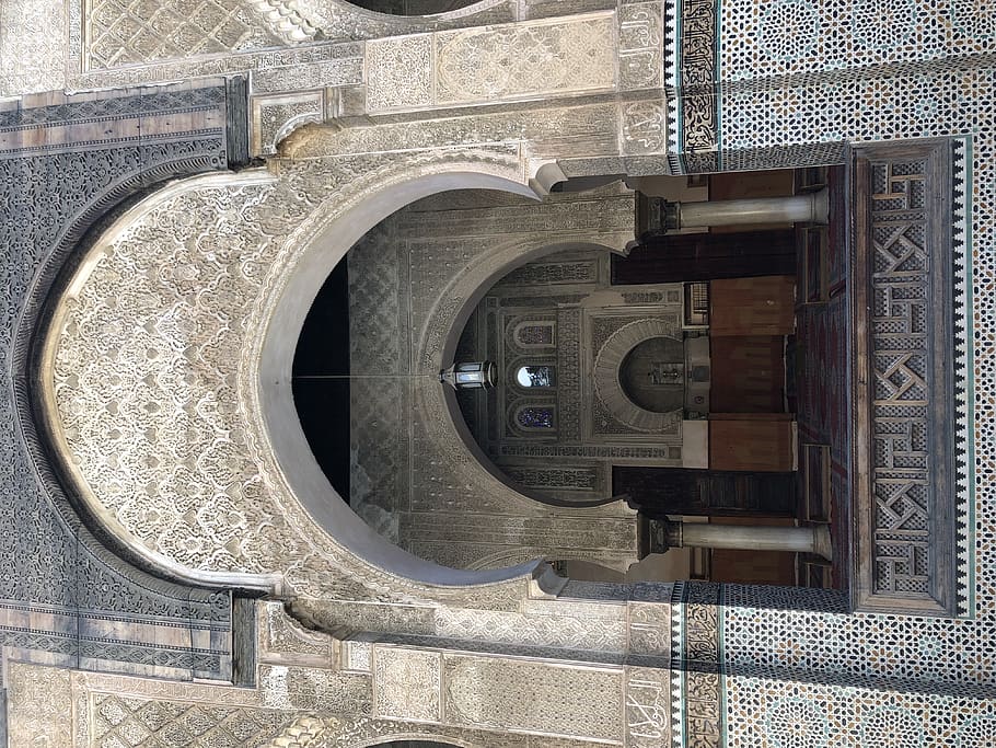 architecture, building, floor, dome, flooring, corridor, indoors HD wallpaper